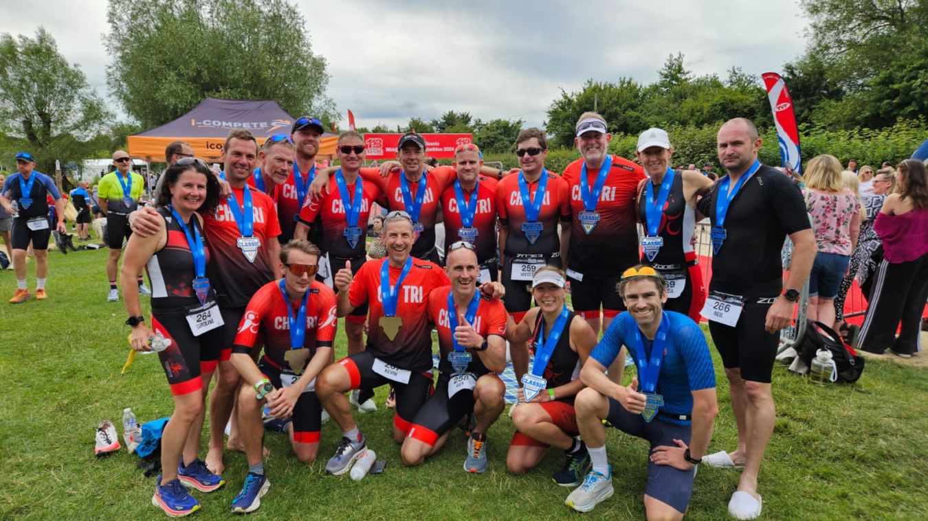 Chichester Triathlon Club medal winners