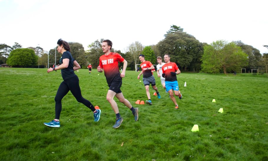 Chichester Triathlon Club run training endurance drills