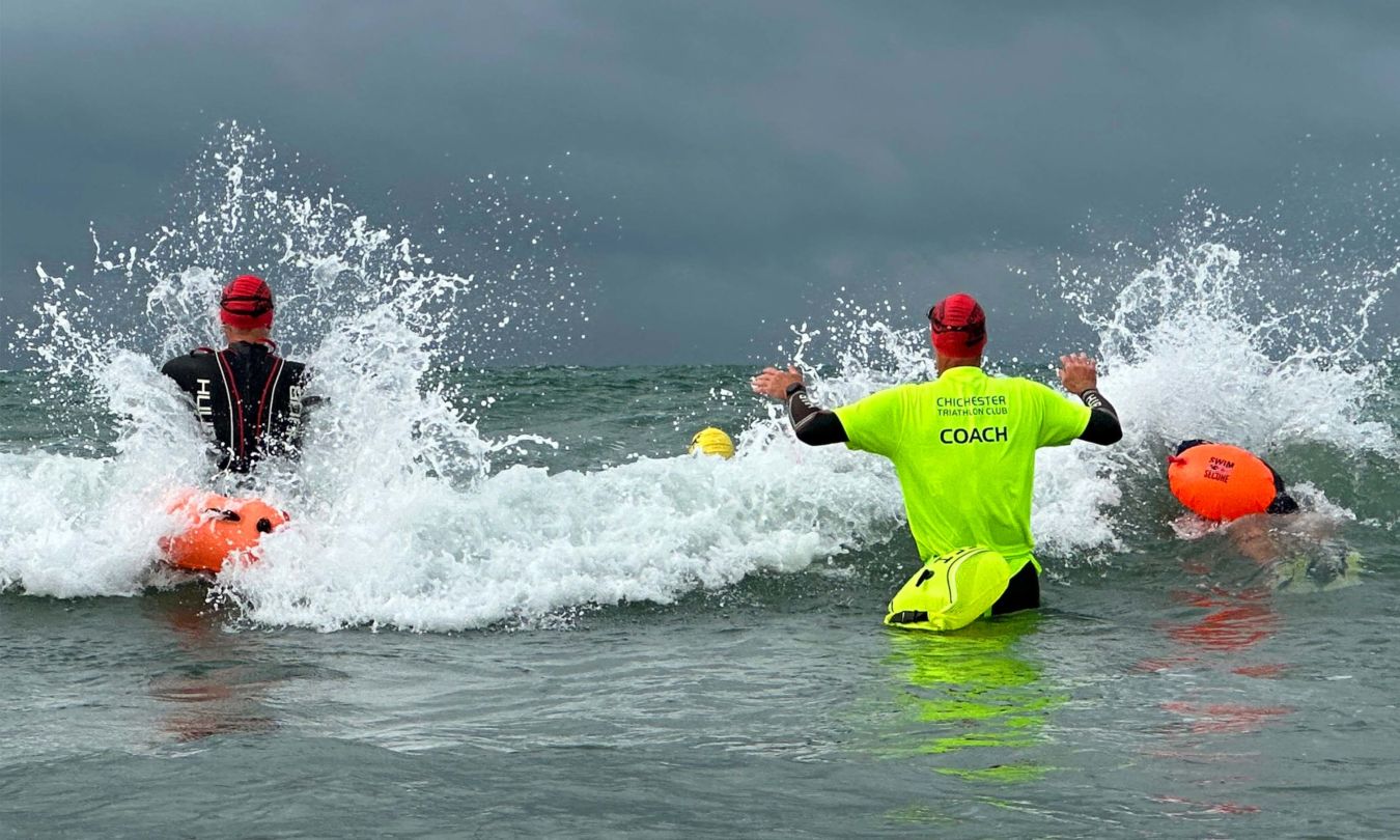 Chichester Triathlon Club sea swimming coaching