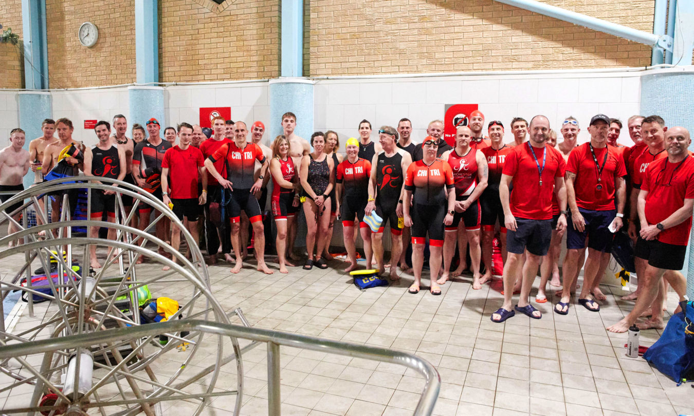 Chichester Triathlon Club swim squad