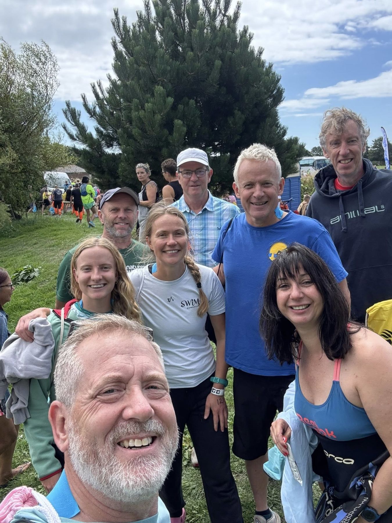 Adur 5km swim 2025 attended by Chi Tri members