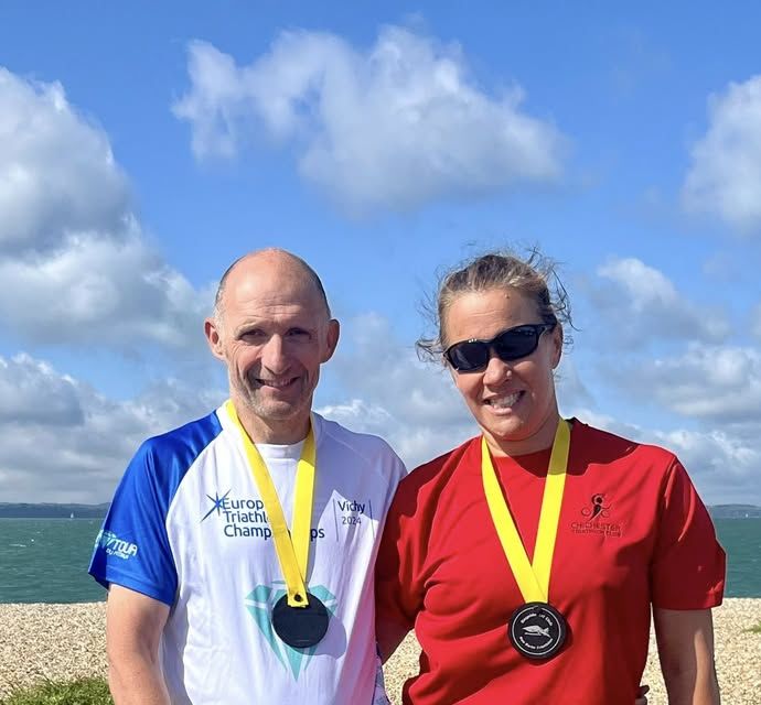 Bayside Triathlon Gosport 2025 Chi Tri finishers