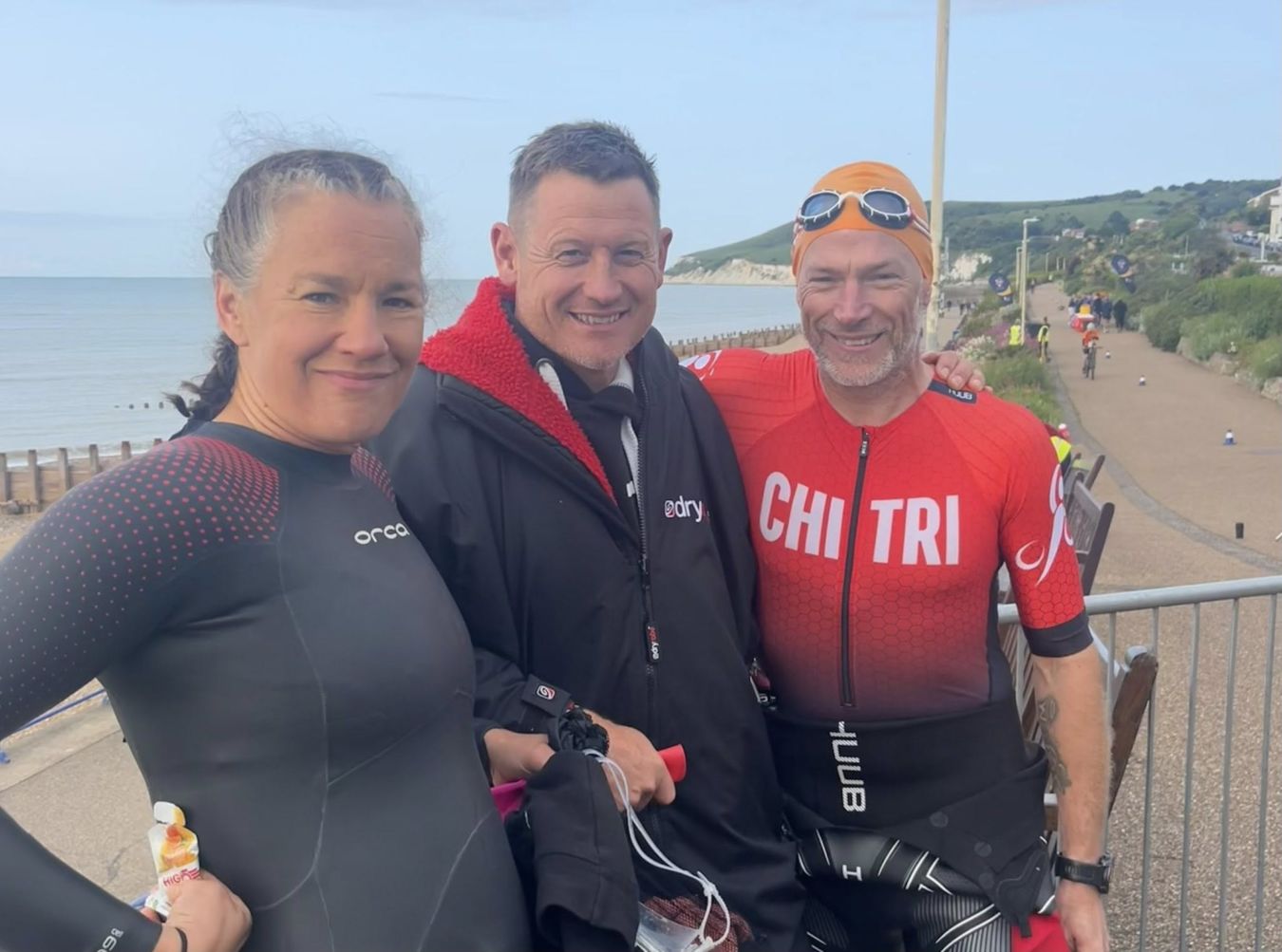 Eastbourne Triathlon 2025 Chi Tri finishers