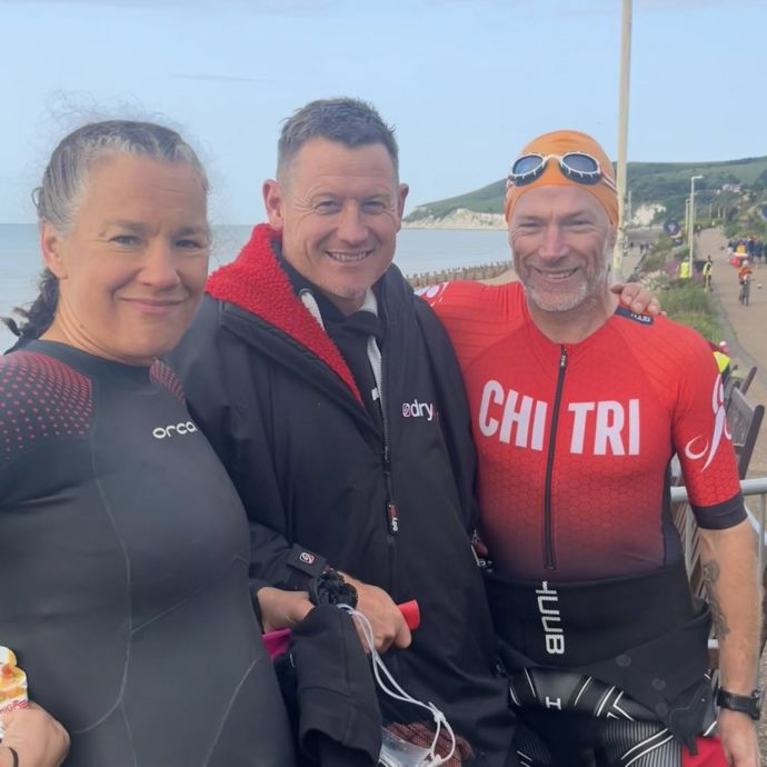 Eastbourne Triathlon 2025 Chi Tri finishers