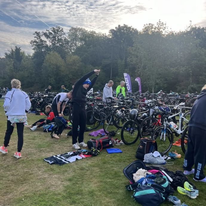 Hever Castel Triathlon - Race report in transtion