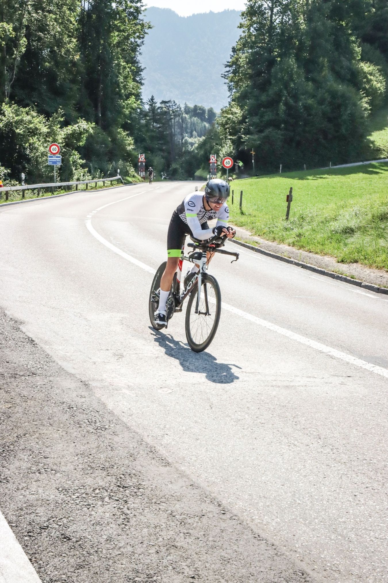 Ironman Switzerland 2025 – Chi Tri member on bike course