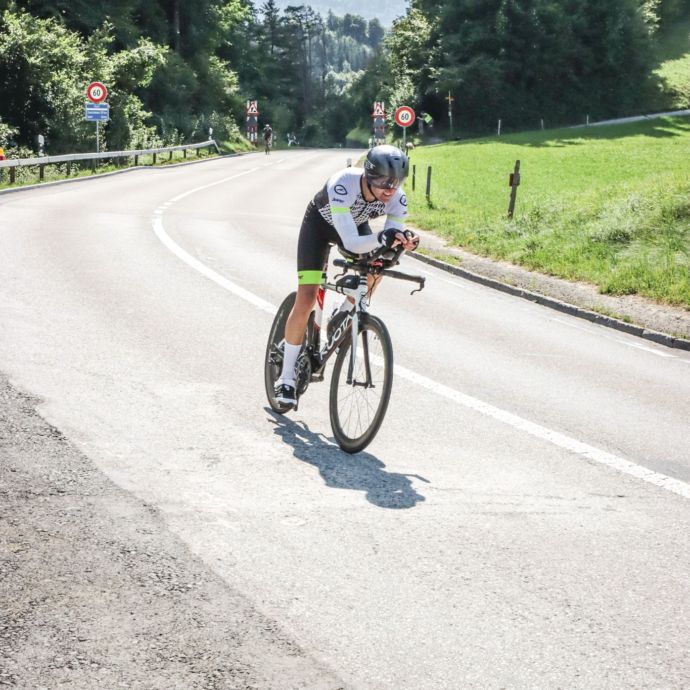Ironman Switzerland 2025 – Chi Tri member on bike course