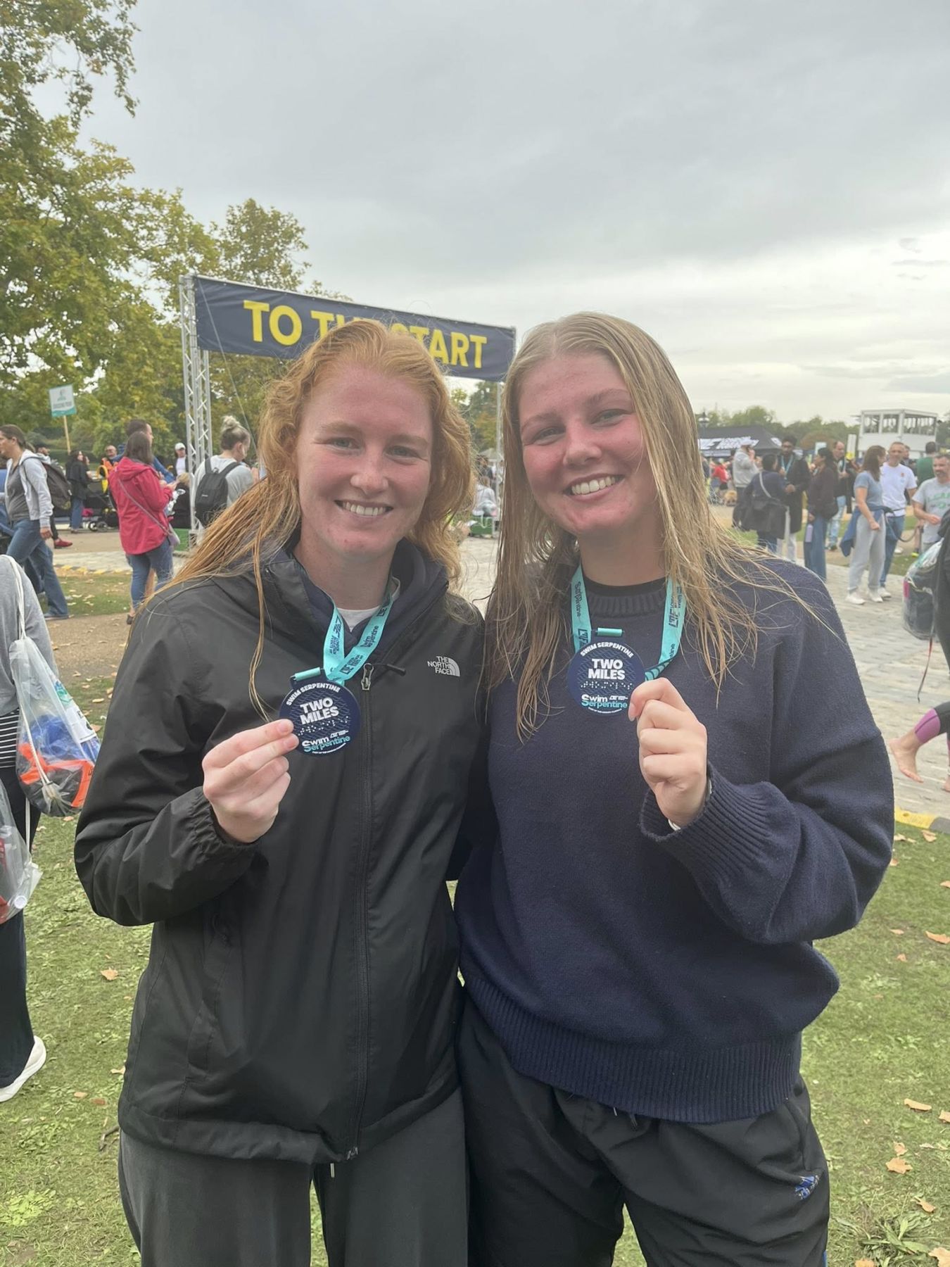 Serpentine swim 2025 - Chi Tri race finishers